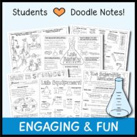 Intro to Science Unit Bundle Doodle Notes - Image 2